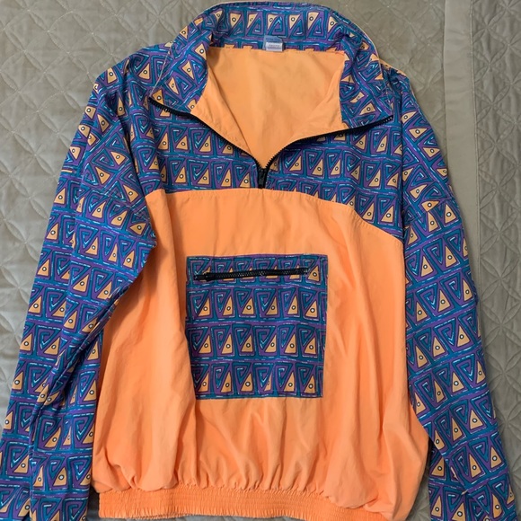 zero gravity Other - Vintage Quarter Zip Windbreaker Pullover Top